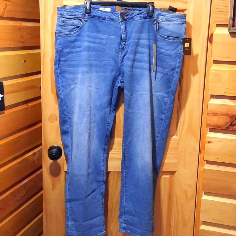 KUT from the kloth Katy boyfriend jeans size 24W